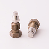 Plug, SS, 1/4" 7/16"-20 thread, ea.